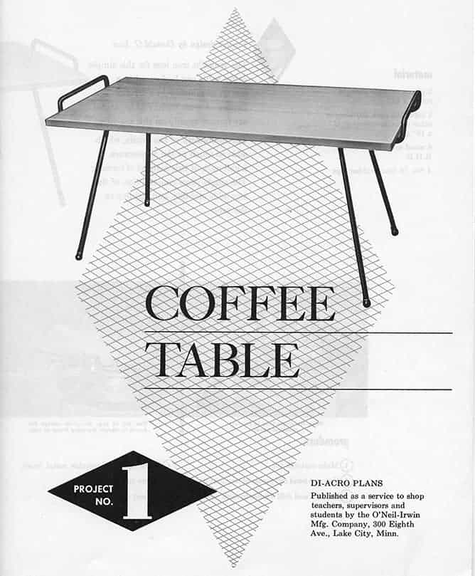 Di-Acro Metal Fabrication Coffee Table